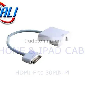 HDMI to 30 PIN Cable for IPHONE & IPAD thumbnail-1