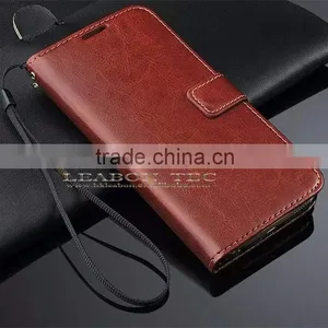 Shenzhen Factory Hot Selling Customs Genuine Leather Cheap Mobile Phone Case for Samsung Galaxy S6 Phone thumbnail-1