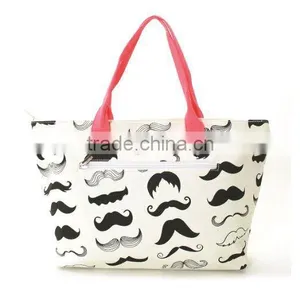 Custom Made Canvas Tote Shopping Laundry Storage Bags thumbnail-1