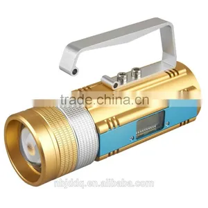 Hot High Power Displayable Rechargeable XPE R3 3 Functions 3 Colors Searchlight/fishing Lamp thumbnail-2