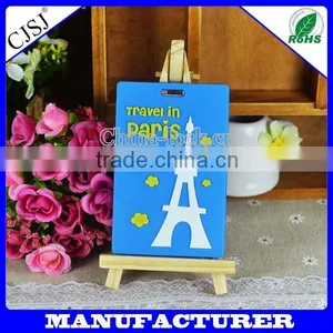 Hot Selling Standard Size PVC Soft Blank Luggage Tag Maker thumbnail-1