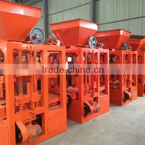 QT4-24 Concrete Block Making Mashine,cement Brick Making Machine for Sale thumbnail-2