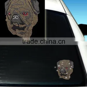 Friendly Dog Design Multi Coloured Stickers thumbnail-1