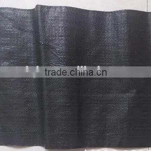 Black Woven pe Sack Bags Made in China thumbnail-2