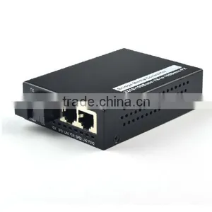 1 Fiber to 2 UTP Unmanaged 20km 10/100Mbps Megabit Ethernet Fiber Switch IP Camera thumbnail-4