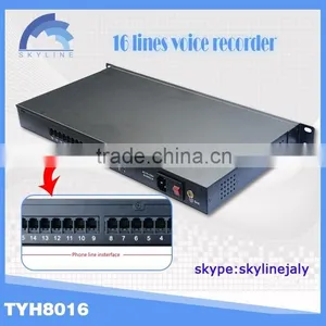 16 Line Phone Recorder Box/telephone Recorder/electronic Voice Box thumbnail-1