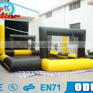 Hot Outdoor Game Party Equipment Inflatable Volleyball Pitch Vollyball Field thumbnail-1