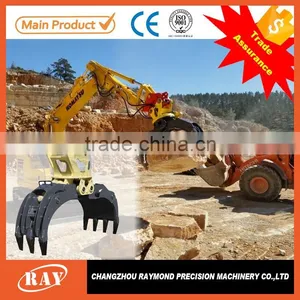 Hydraulic Log Grapple 360 Rotating Match 7-11 Ton Excavator thumbnail-1