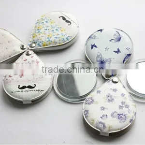 Flower Printed Water Drop Shape Mirror for Wholesale,ME305 thumbnail-1