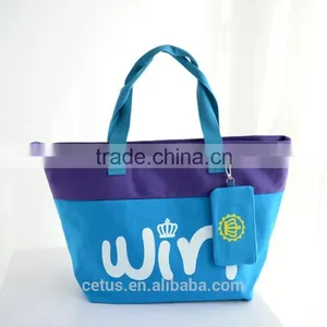 2016 Newest Custom Cheap Price Cotton Tote Bag With Zipper thumbnail-1