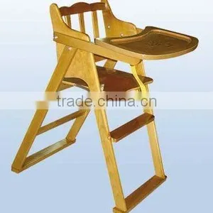 Wood Baby Highchairs thumbnail-1