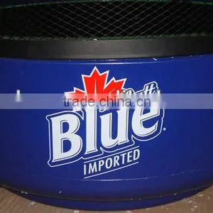2015 New Collection Outdoor Can Fire Pit Iron Fire Pit With Water Transfer Paint thumbnail-5