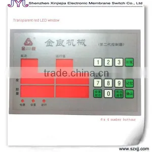 Shenzhen Factory Rapid Production Small Quantity and Sample Membrane Switch,keypad,Label,graphic Overlays Panel thumbnail-2