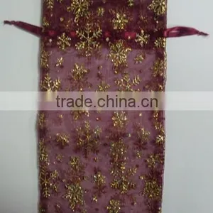 HOT SALE ! Black Velvet Wine Bottle Gift Packaging Bag Pouch thumbnail-3