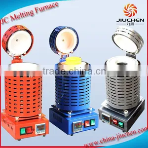 JC-K-220-2 220V 2kW Gold Silver Scrap Melting Furnace With Capacity 1-4KG thumbnail-1