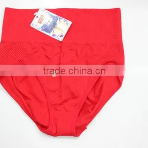 High Waist Comfortable Nylon Women Seamless Briefs thumbnail-1