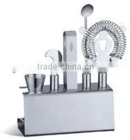 5 Pcs Stainless Steel Cocktail Shaker Set thumbnail-1