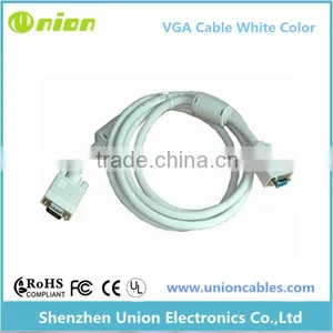 15-Pin AWM 30V; M/M Black w/ Blue VGA Monitor Cable 6FT thumbnail-1