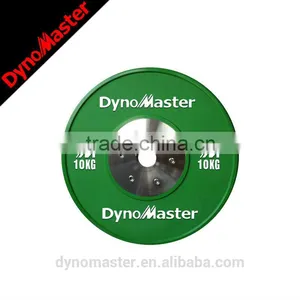 High Quality Olympic Color Rubber Bumper Weight Plates Barbell Plates thumbnail-1