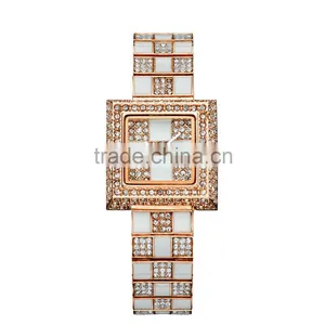 Kingsky KY068 Stylish Diamond Jewelry Fashion Wrist Watch Women thumbnail-3