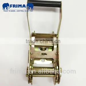 2"/5Ton Metal Handle Ratchet Buckle for Ratchet Tie Down, Ratchet Strap, Lashing Strap thumbnail-2