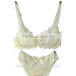 Classic Unlined Bra and Panty With Low Price(FPY305) thumbnail-1