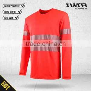 2016 NORTHCAPE EN ISO 20471 Fluorescent High Visibility Reflective Long Sleeve T Shirt thumbnail-1
