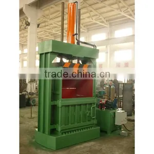 Vertical Waste Paper Scrap Bottle Cardboard Baler Machine for Sale thumbnail-3