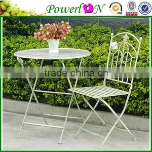 Portable Wooden Steel Folding Garden Furniture thumbnail-3