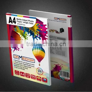 China Manufacture!128gsm Inkjet Matte Photo Paper,eco-solvent Photo Paper thumbnail-3