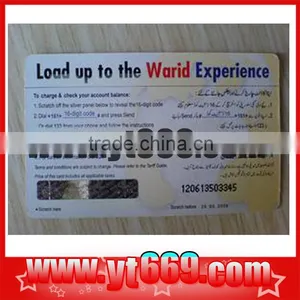 Paper Business Card With Scratch-off Panel Card thumbnail-1