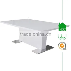 DT-4038 Modern Cheap Wooden Dining Table thumbnail-1