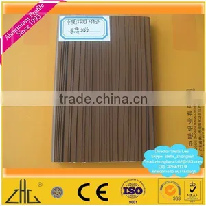 Wow!! Rugged Pattern Aluminium Extrusion Tube, Rugged Aluminium Extrusion for Furniture in Wood Colour, Rugged Aluminium Profile thumbnail-4