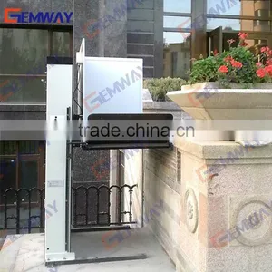 4m Vertical Hydraulic Wheelchair Lifter Machine thumbnail-1