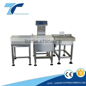 Automatic Stainless Steel Check Weigher, Weight Checking and Sorting Machine, Check Scale for Packaging System thumbnail-1