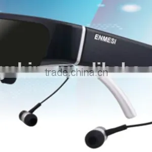 New !! 2016 Hot Sale Products 3d Smart Glasses 3d Mobile Theater, Mini pc Android tv Dongle Android4.4 TFT LCD USB Flash Drive thumbnail-1