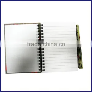 A6 Cute Hardcover Mini Notebook With Pen thumbnail-2