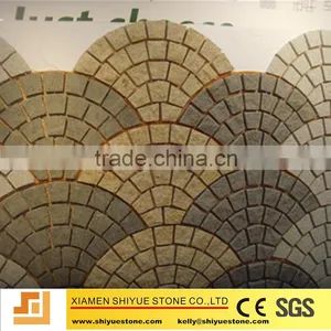 Fan Shaped Paving Stone on Net thumbnail-5