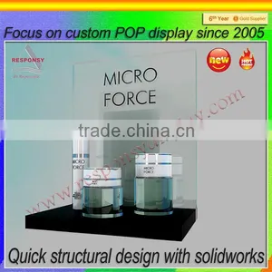 Custom Made Acrylic PMMA Counter Display Stand for Make up thumbnail-1
