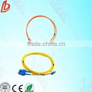 High Quality OM1/OM2 Multimode Duplex LC/UPC-LC/UPC Fiber Patch Cord,lc 50/125 Patch Cord Fiber Optic thumbnail-1