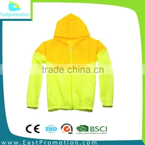 POLYESTER LIGHTWEIGHT WATERPROOF WINDBREAKER JACKET thumbnail-1