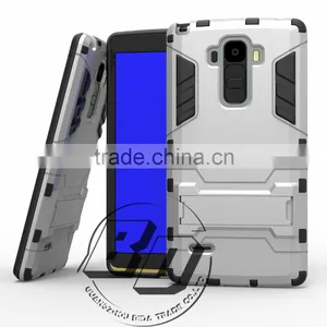 Popular Armor Rugged Kickstand Shockproof Steel Small Kickstand Case TPU+PC 2 in 1 Case For LG G4 Hard Case Lowest Price thumbnail-1