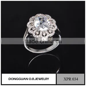 2016 Trending Latest Wedding Designs Gold Jewelry Diamond Rings for Women thumbnail-1