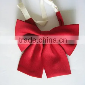 Red Hand Madewaistcoat Bow Tie Polyester thumbnail-1