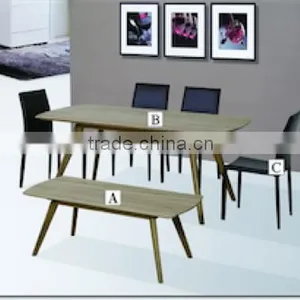 Dining Table Furniture Wooden No Folding Dining Table thumbnail-1
