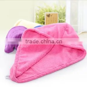 Twist Hair Turban Strong Absorbent Microfiber Towel Shower Cap thumbnail-1