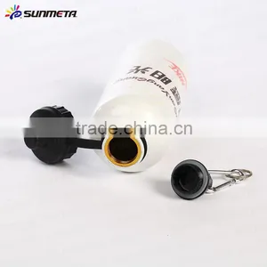 500ml Coated Aluminum Water Bottle For Heat Transfer Customized Art Work Sport Bottle thumbnail-2