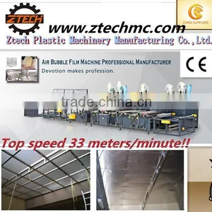 Ztech Brand Air Bubble Film Plastic Making Machine thumbnail-1