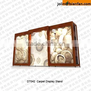 DT042 Carpet Sample Display Rack / Carpet Display Rack Staning/ Furniture Display Rack thumbnail-1