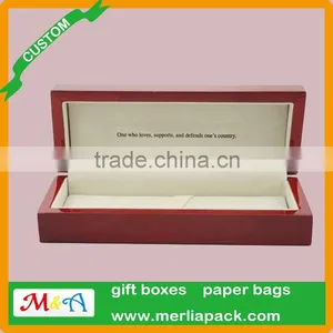 Oak Wood Single Pen & Case Storage Box Calligraphy Wooden Stash Box thumbnail-1